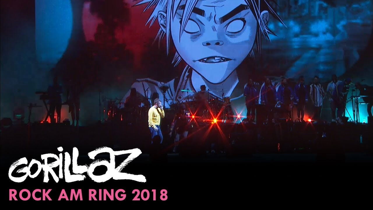 Backdrop for Gorillaz | Live Rock Am Ring
