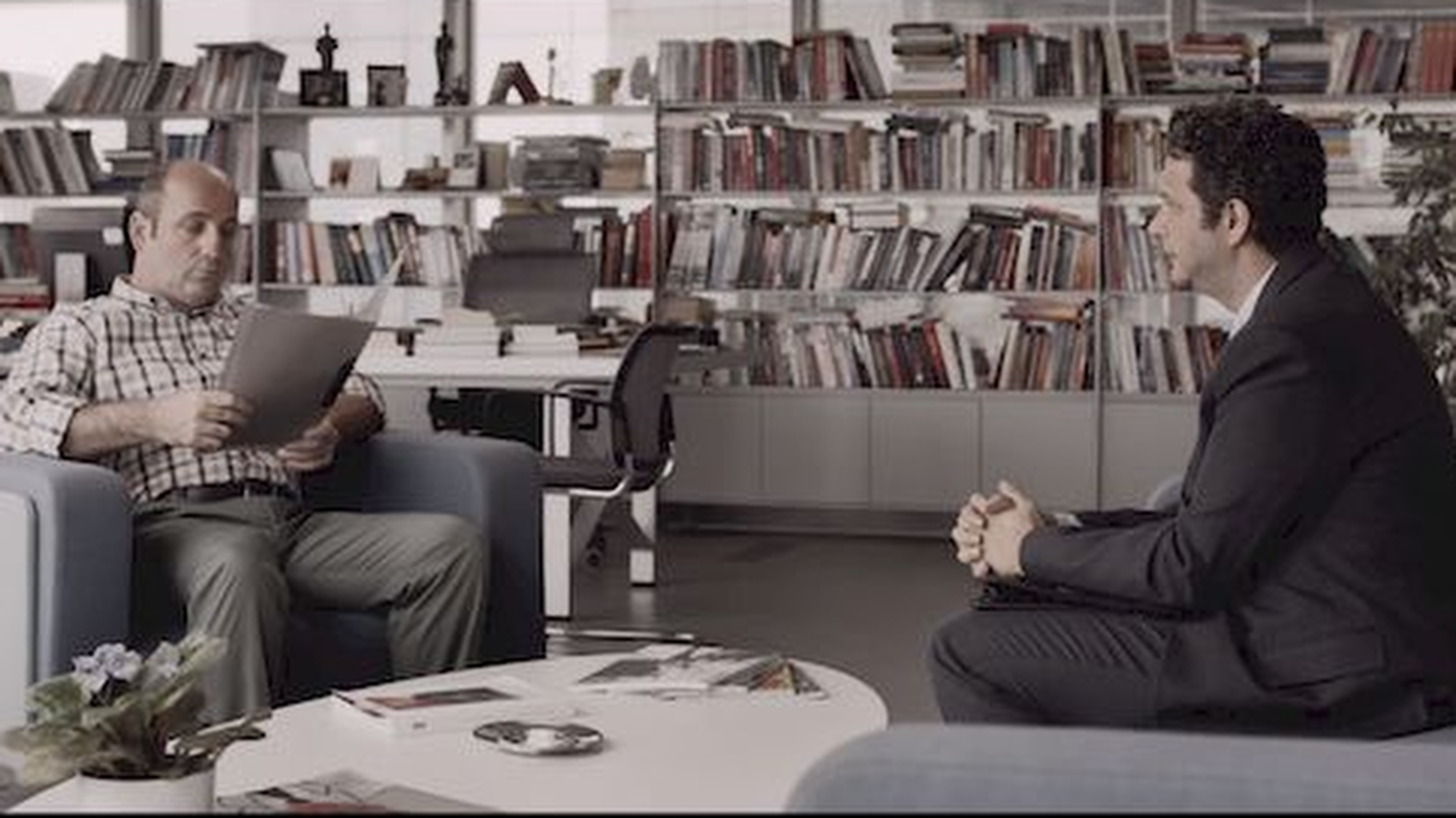 Backdrop for Story of a Job Interview