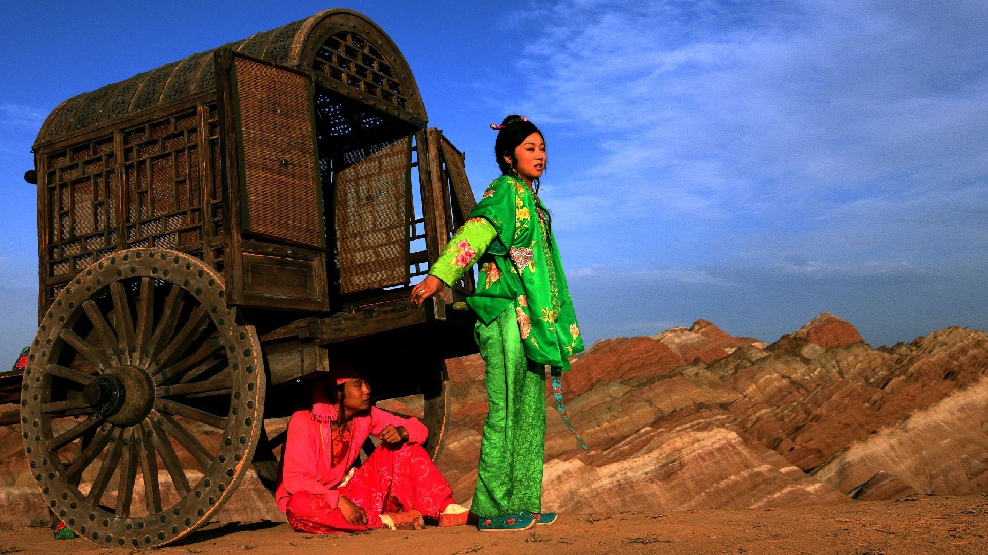 Backdrop for A Woman, a Gun and a Noodle Shop