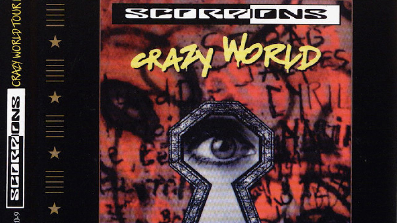 Backdrop for Scorpions ‎– Crazy World Tour Live...Berlin 1991