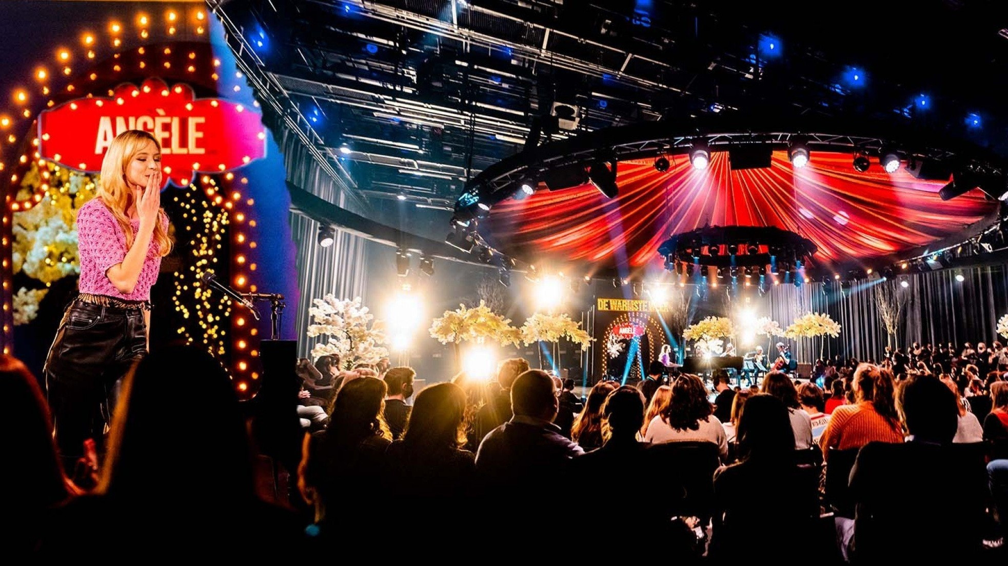 Backdrop for Angèle: Special voor De Warmste Week