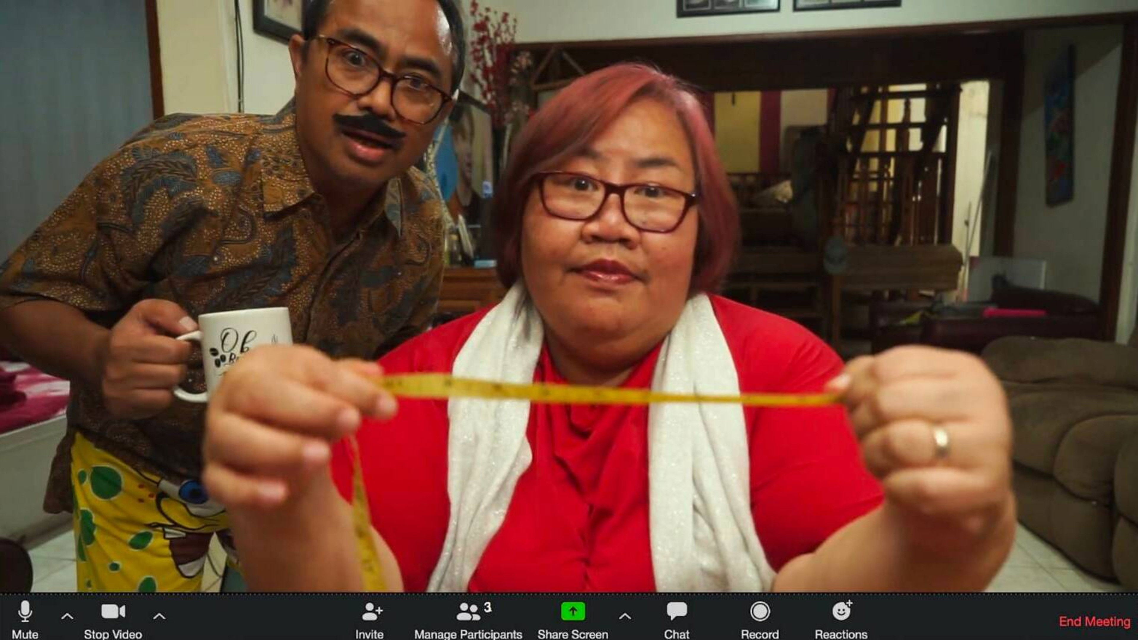 Backdrop for Angga and His Morning Crisis