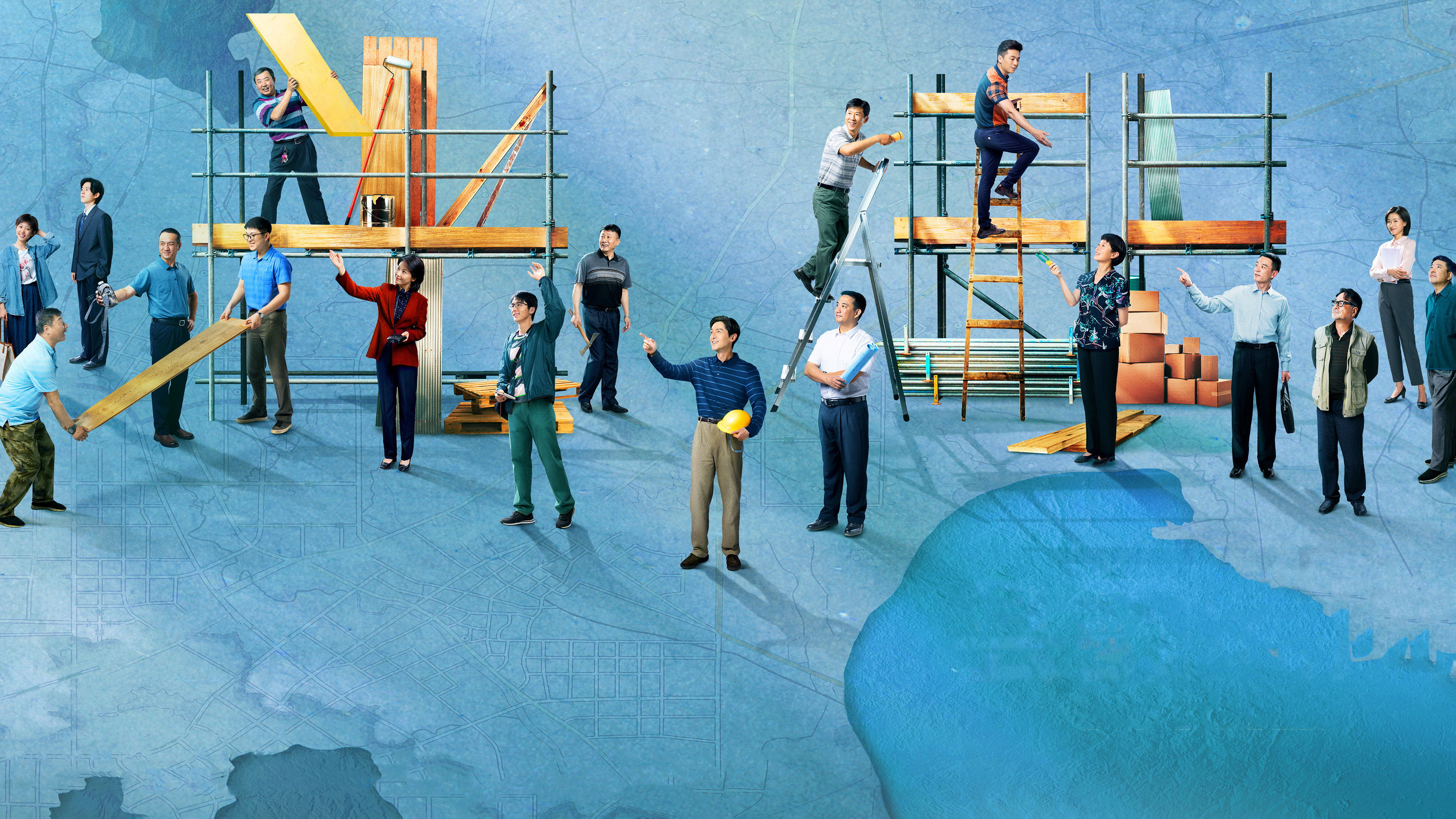 Backdrop for Bright Future