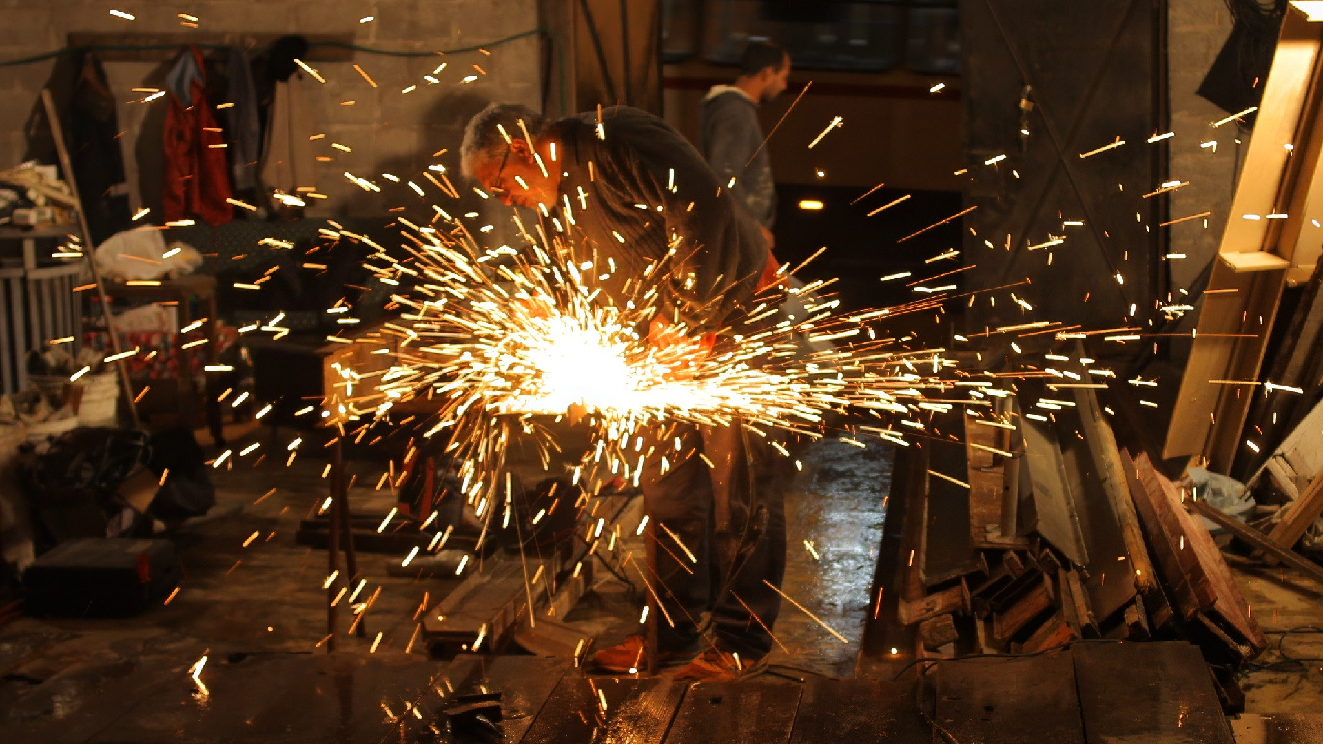 Backdrop for Luz de obra