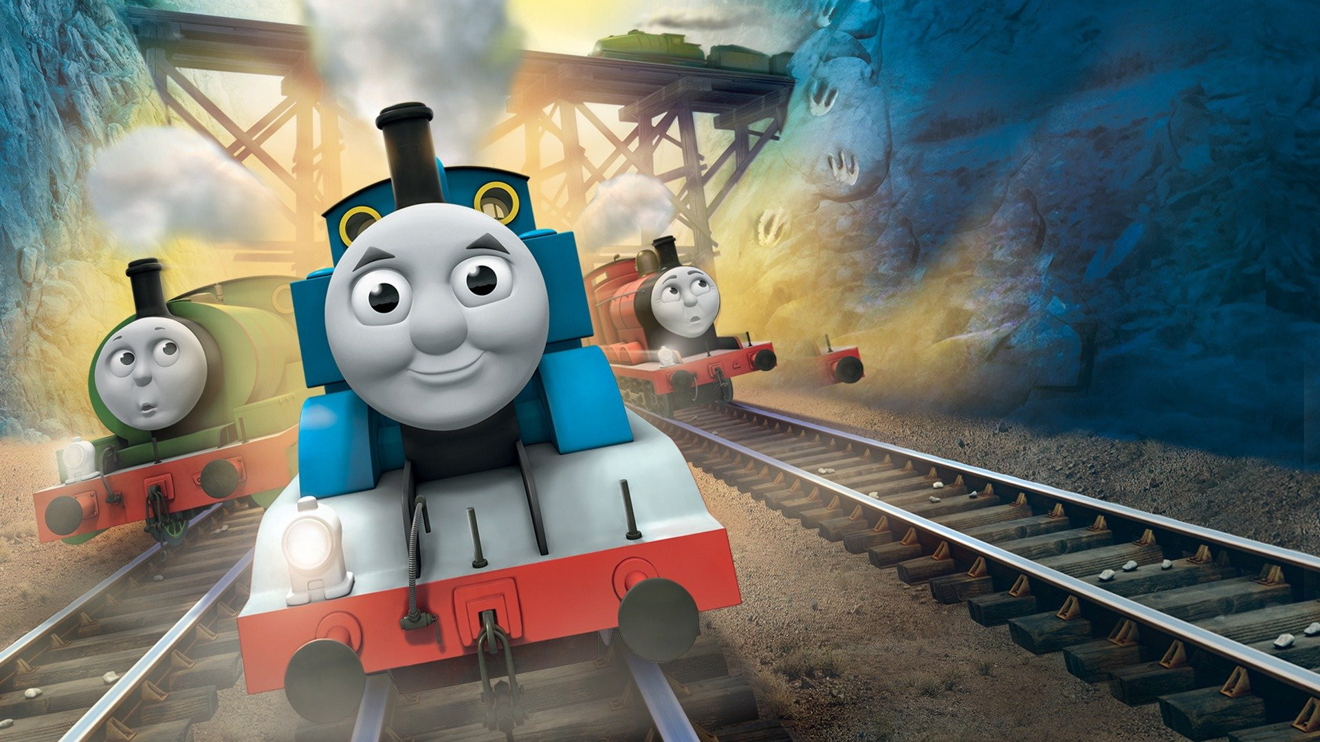 Backdrop for Thomas & Friends: Tale of the Brave