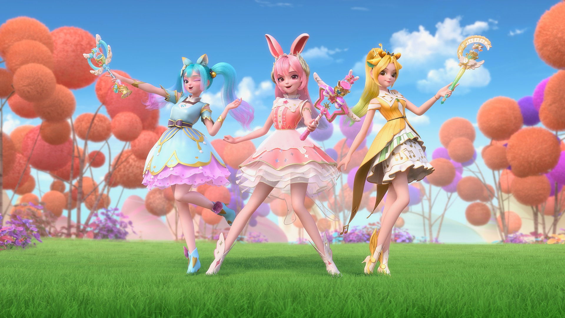 Backdrop for 巴啦啦小魔仙之魔法星缘堡