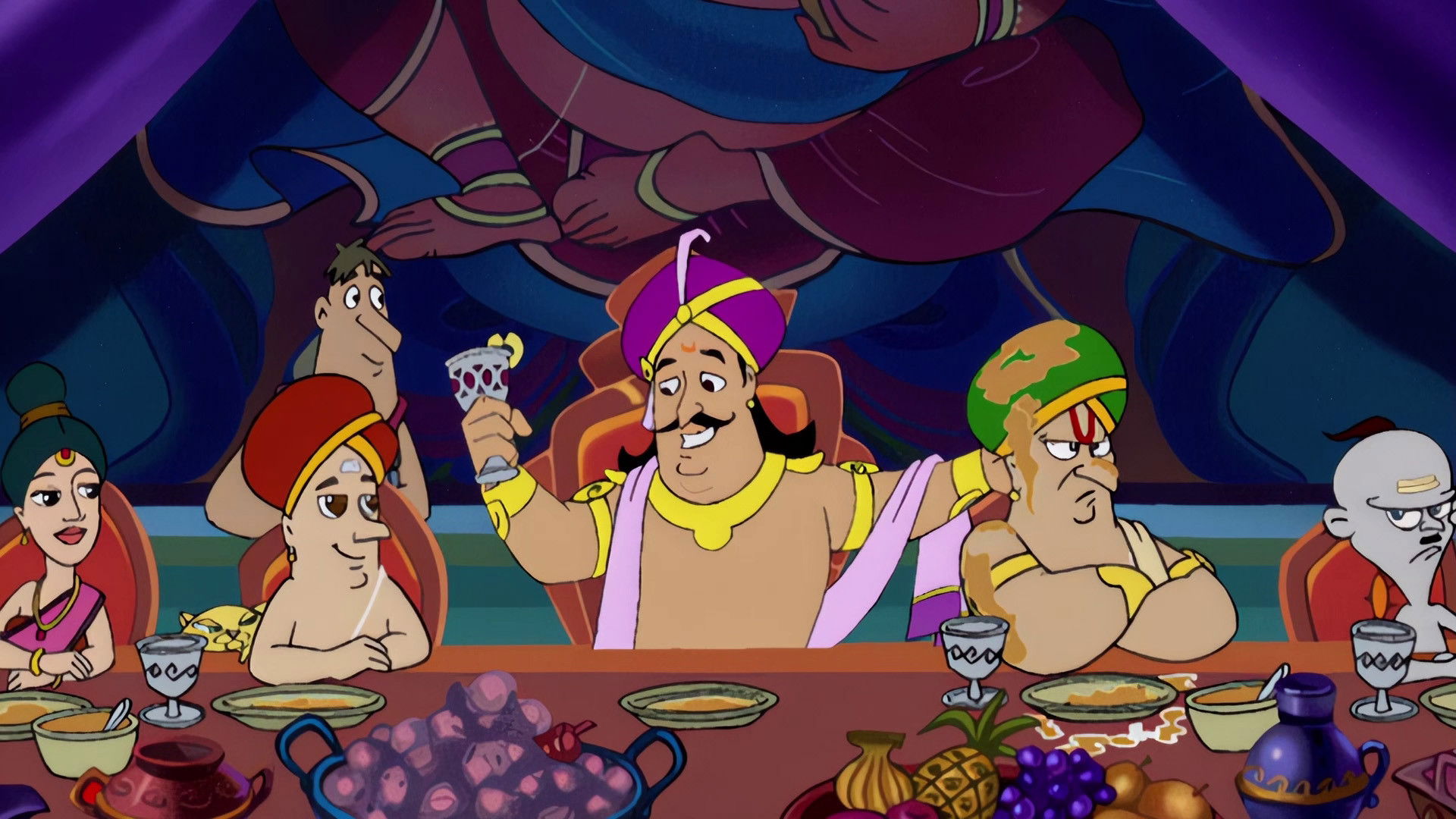 Backdrop for The Adventures of Tenali Raman