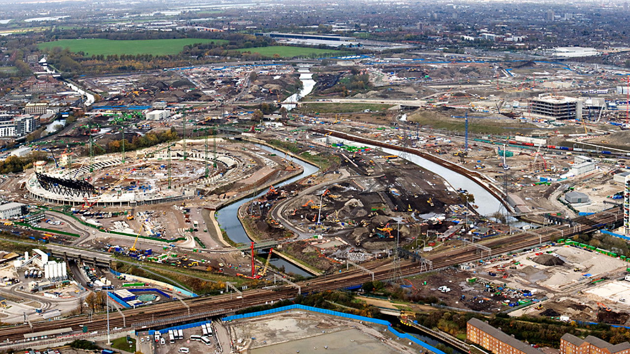 Backdrop for Building The Olympic Dream