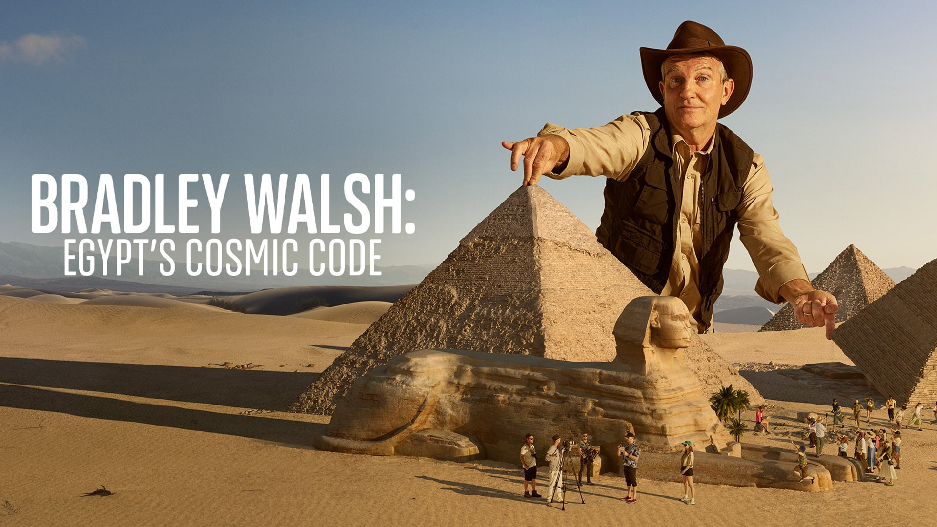 Backdrop for Bradley Walsh: Egypt's Cosmic Code
