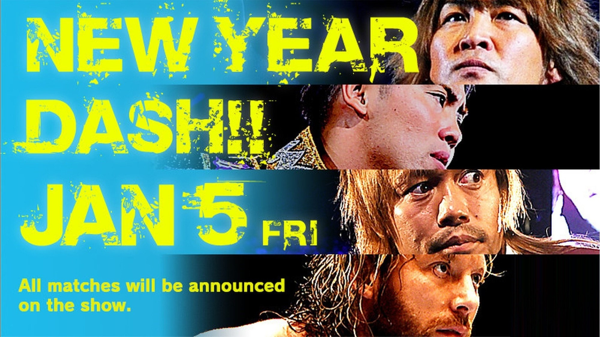 Backdrop for NJPW New Year Dash !! 2018