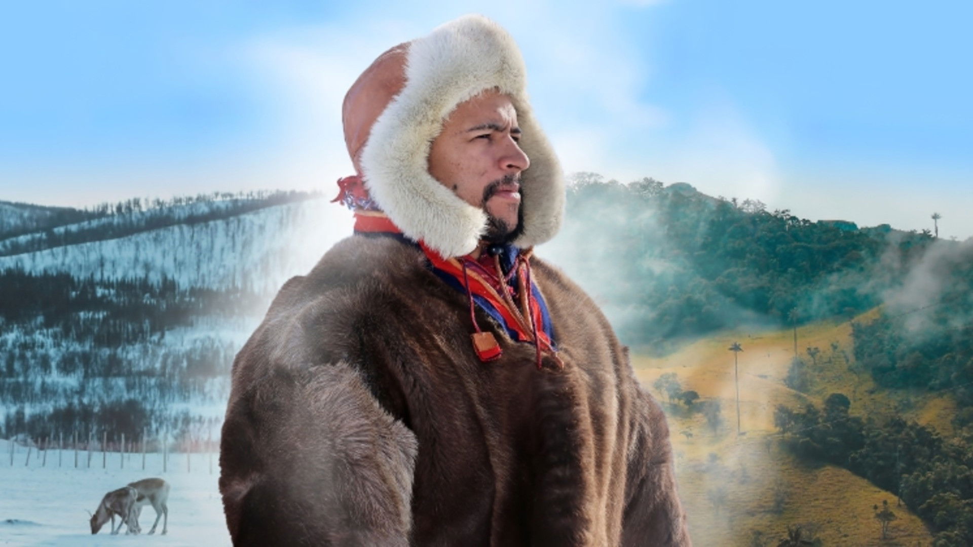 Backdrop for Jon Henrik Fjällgren – mina världar