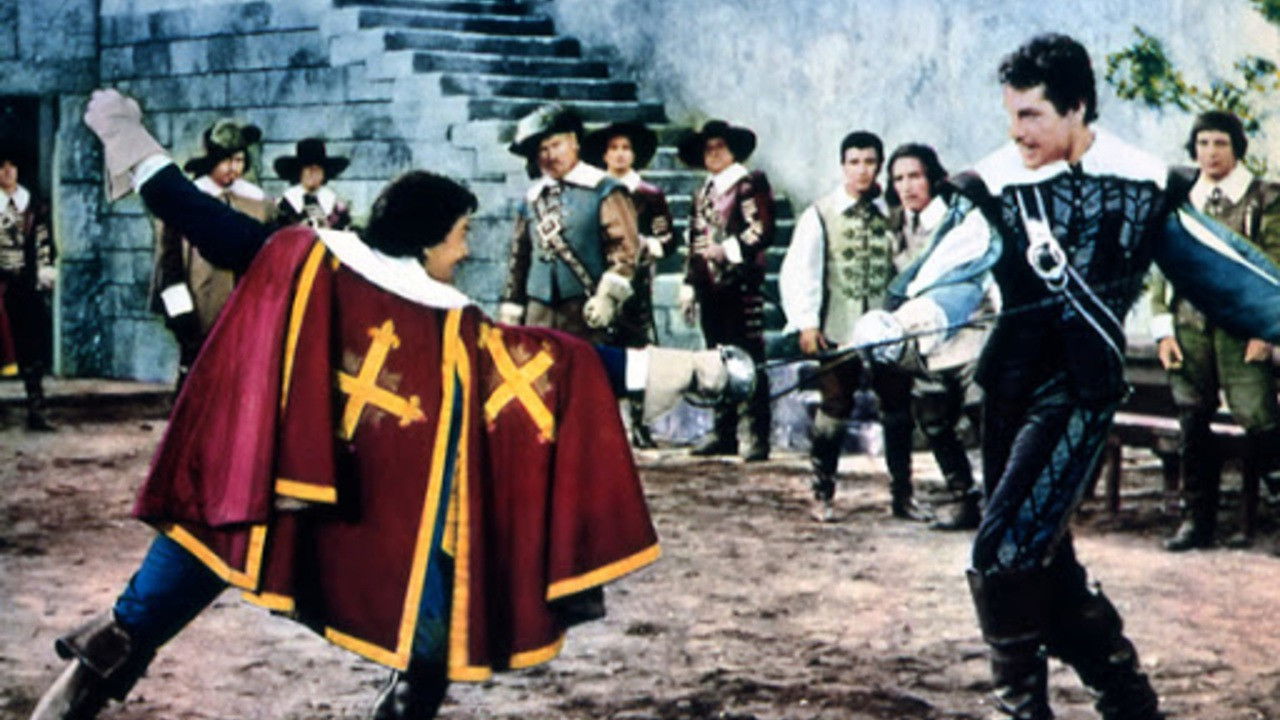 Backdrop for Zorro and the Three Musketeers