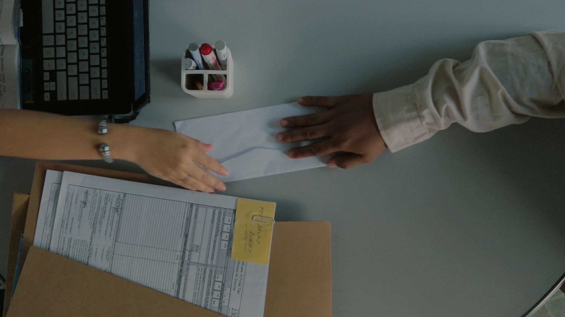 Backdrop for a short film about growing up