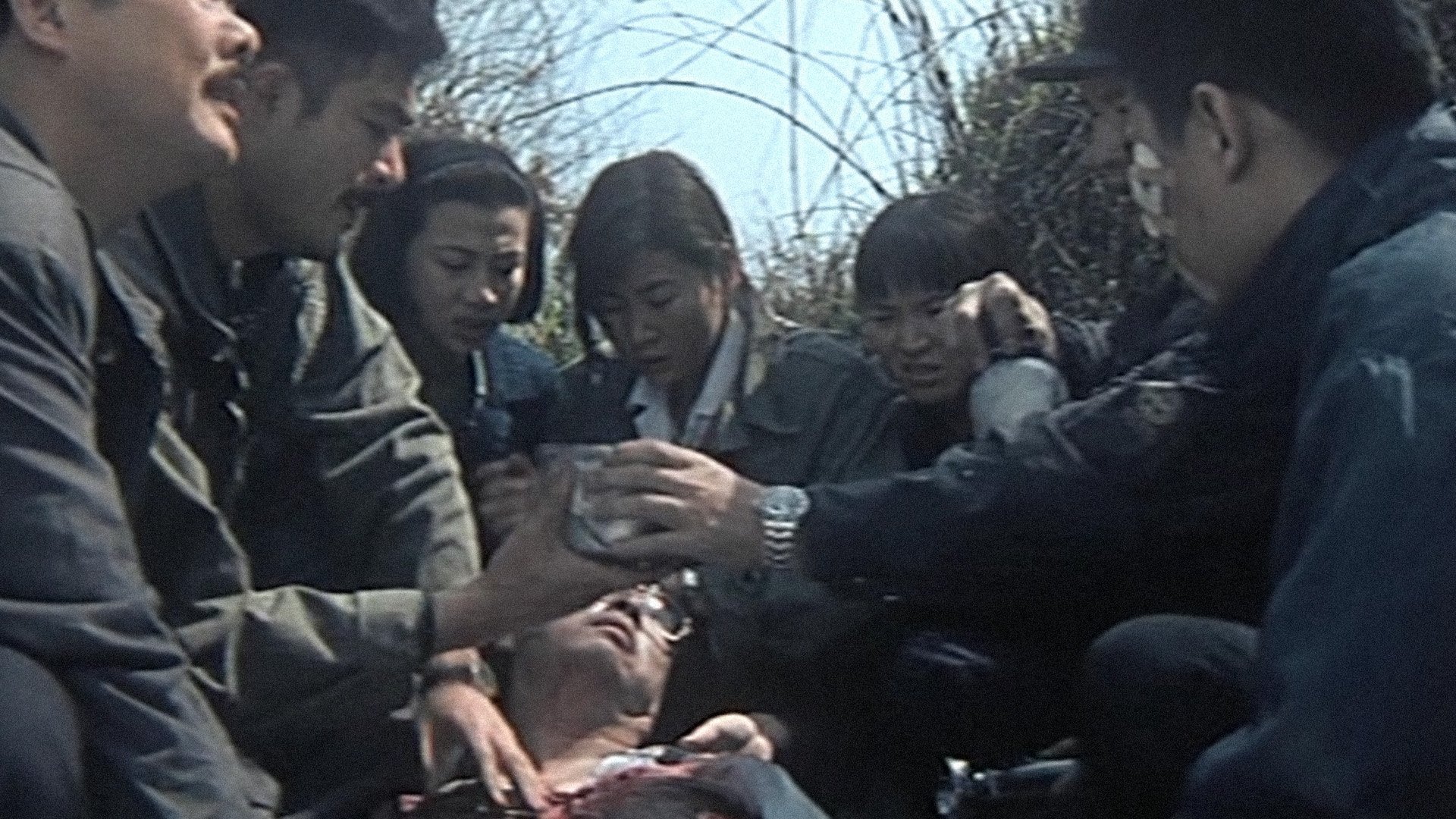 Backdrop for Long Arm of the Law IV Underground Express