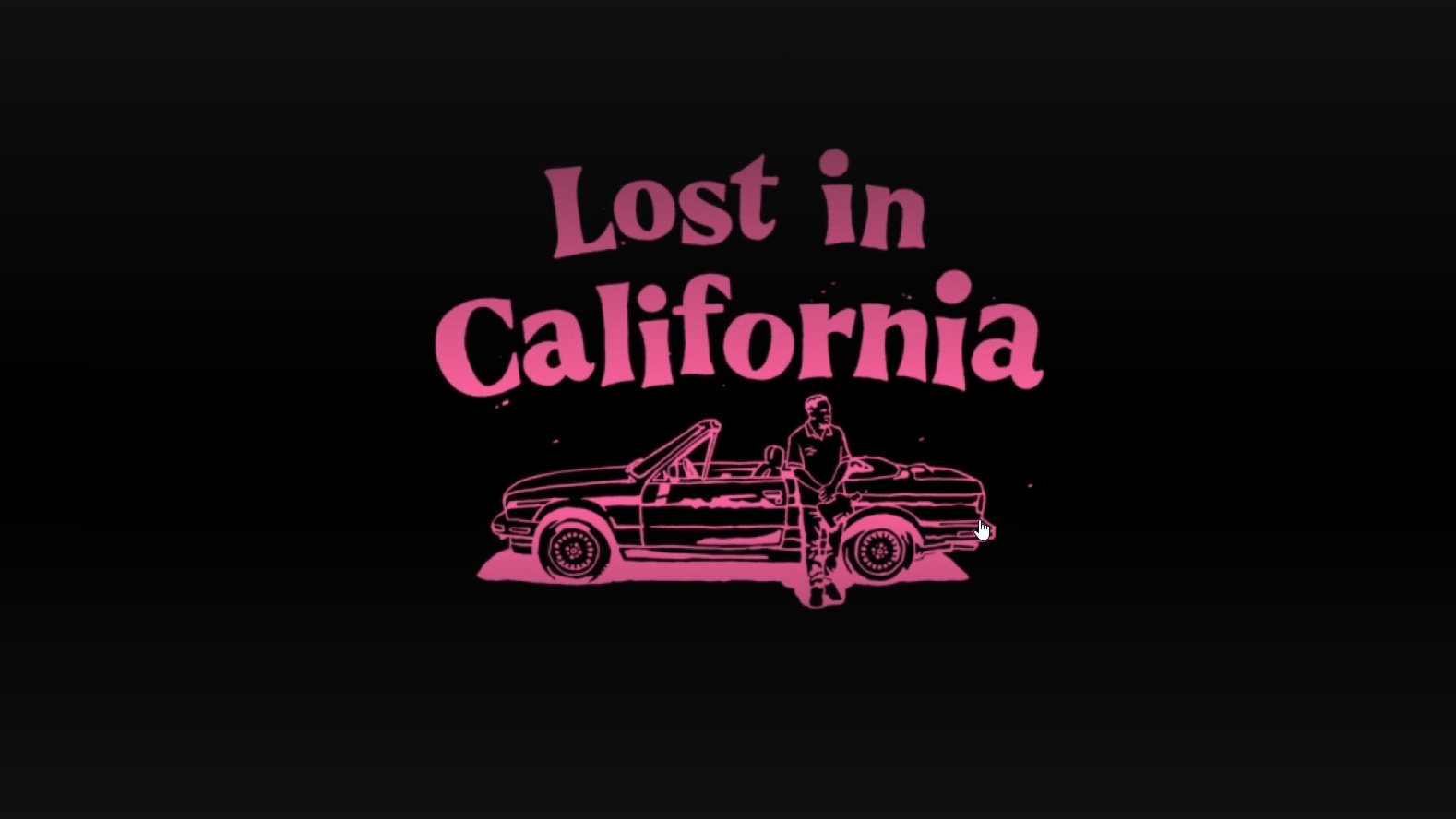 Backdrop for Lost in California
