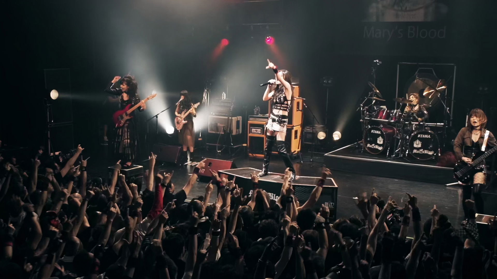 Backdrop for LIVE at BLITZ: Make The New World Tour 2018