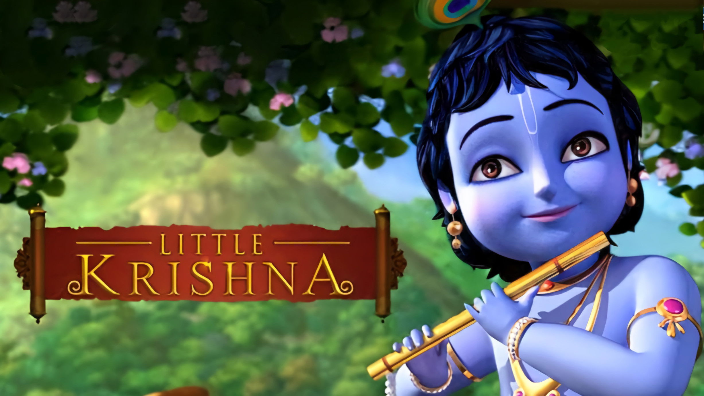 Backdrop for Little Krishna