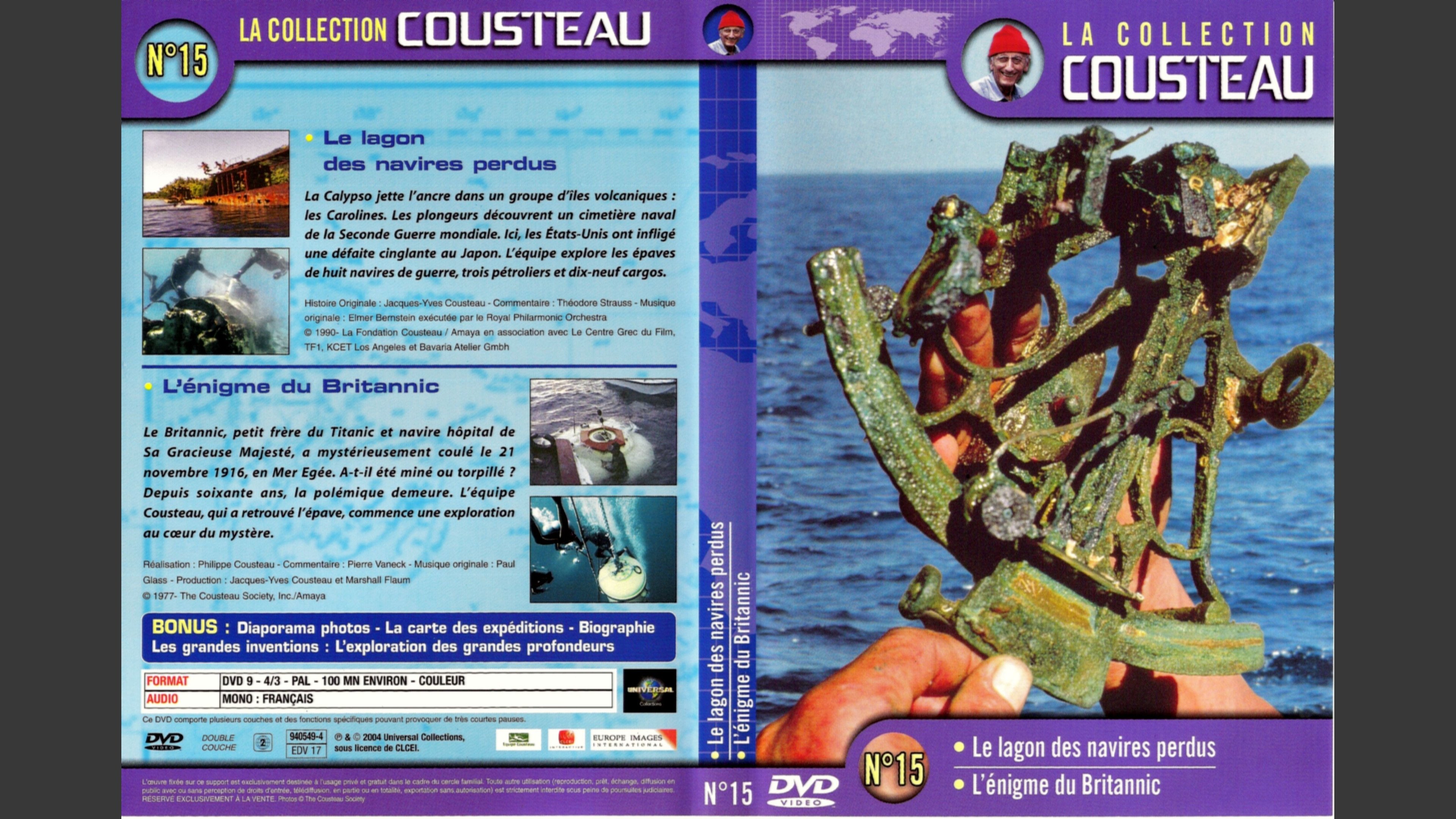 Backdrop for The Cousteau Collection N°15-1 | The Lagoon of Lost Ships