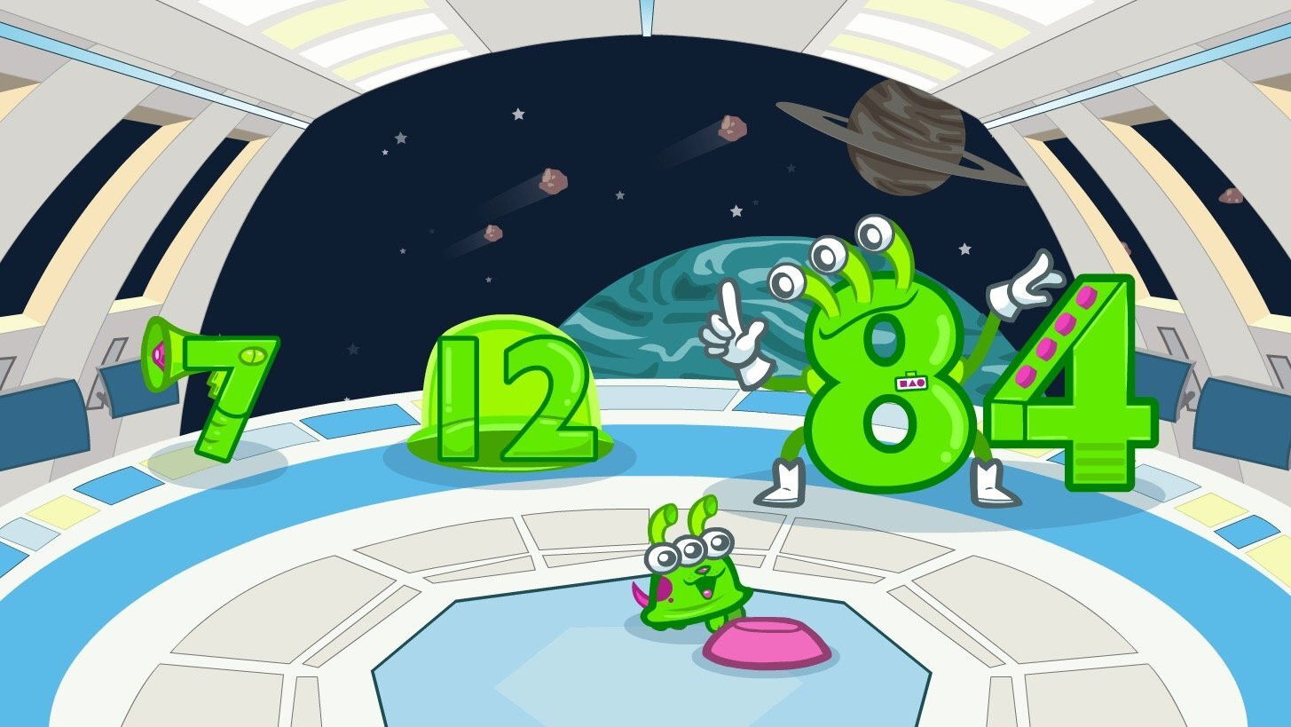 Backdrop for Meet the Math Facts - Multiplication & Division Level 3