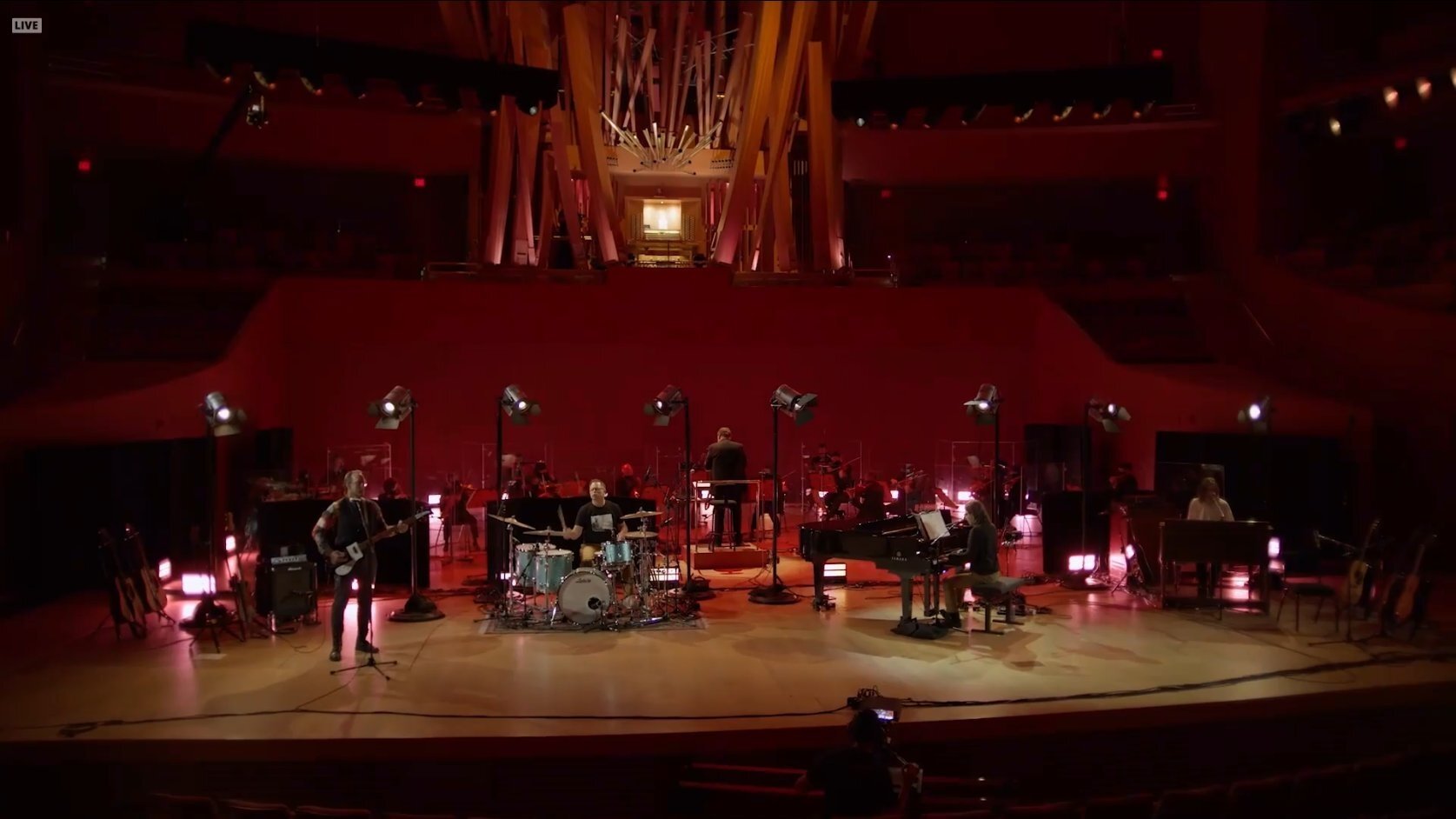 Backdrop for Weezer: OK Human Live with the L.A. Philharmonic + Y.O.L.A.