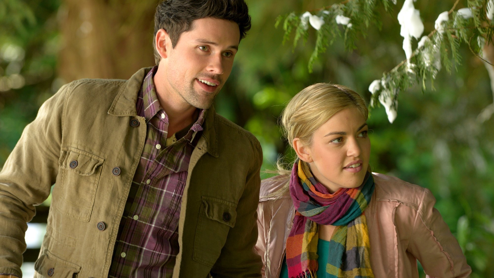 Backdrop for Coming Home for Christmas