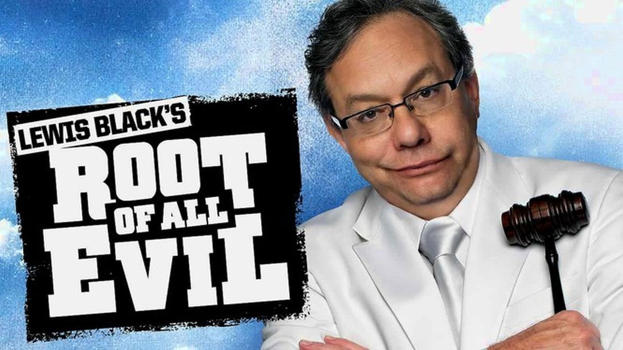 Backdrop for Lewis Black's Root of All Evil