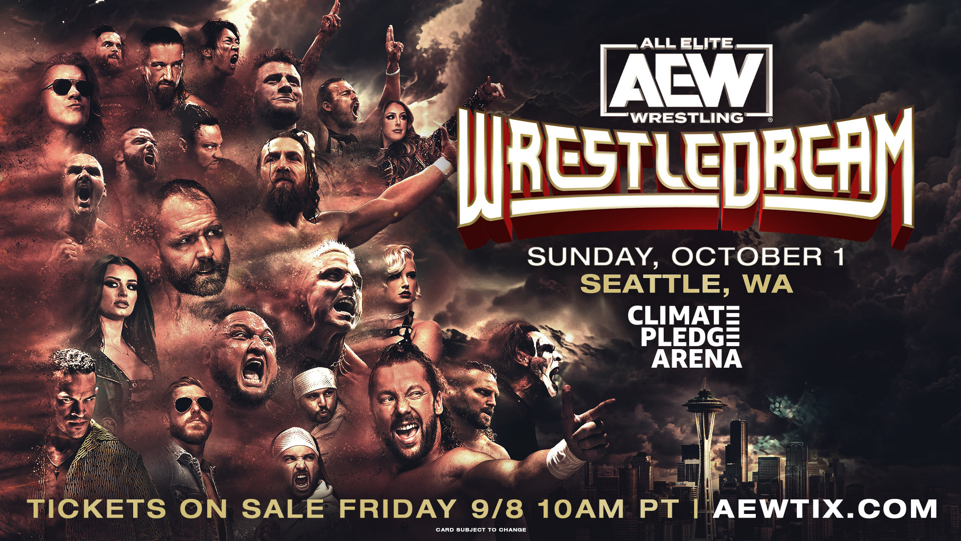 Backdrop for AEW: WrestleDream 2023