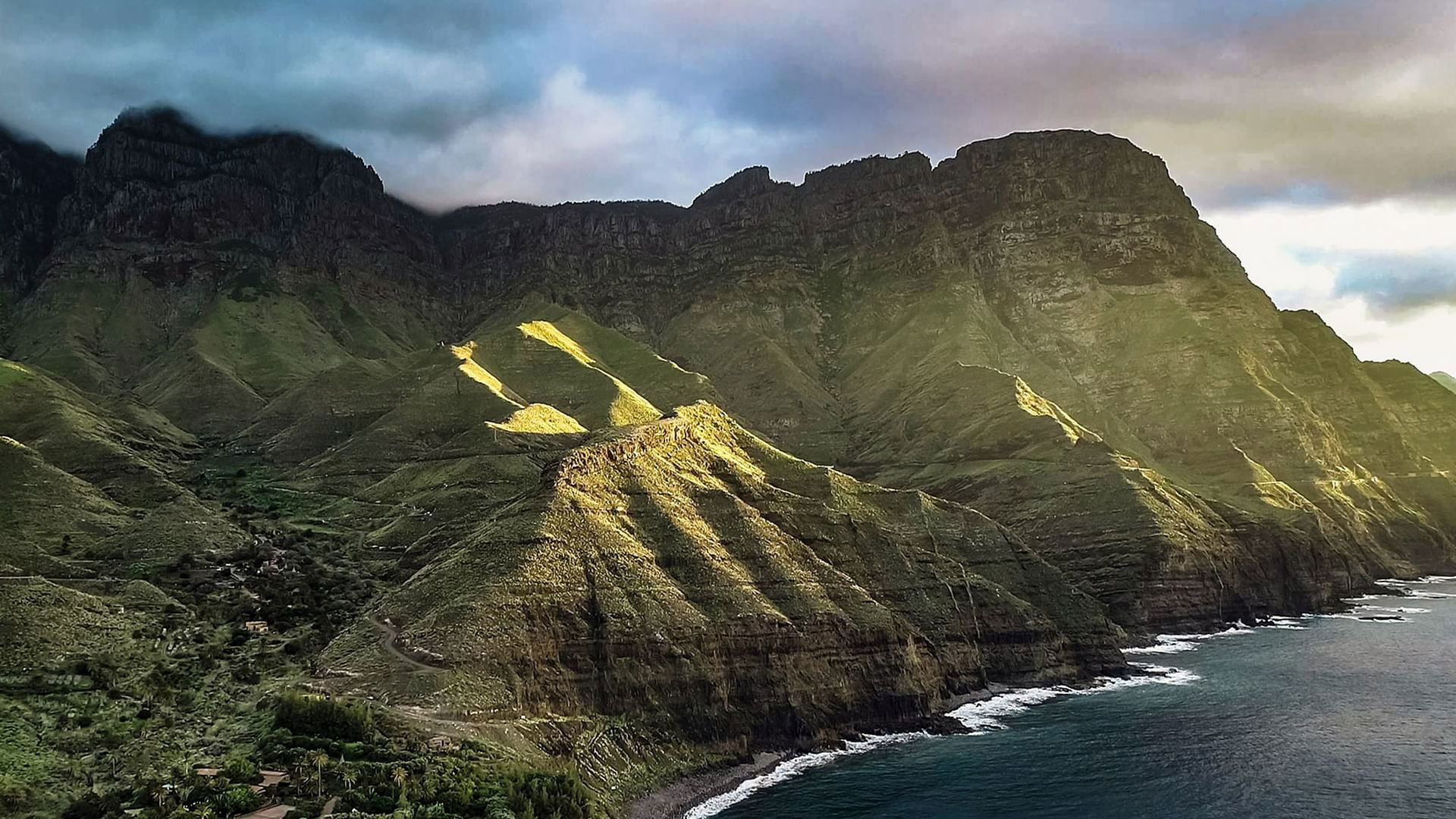 Backdrop for The Canary Islands