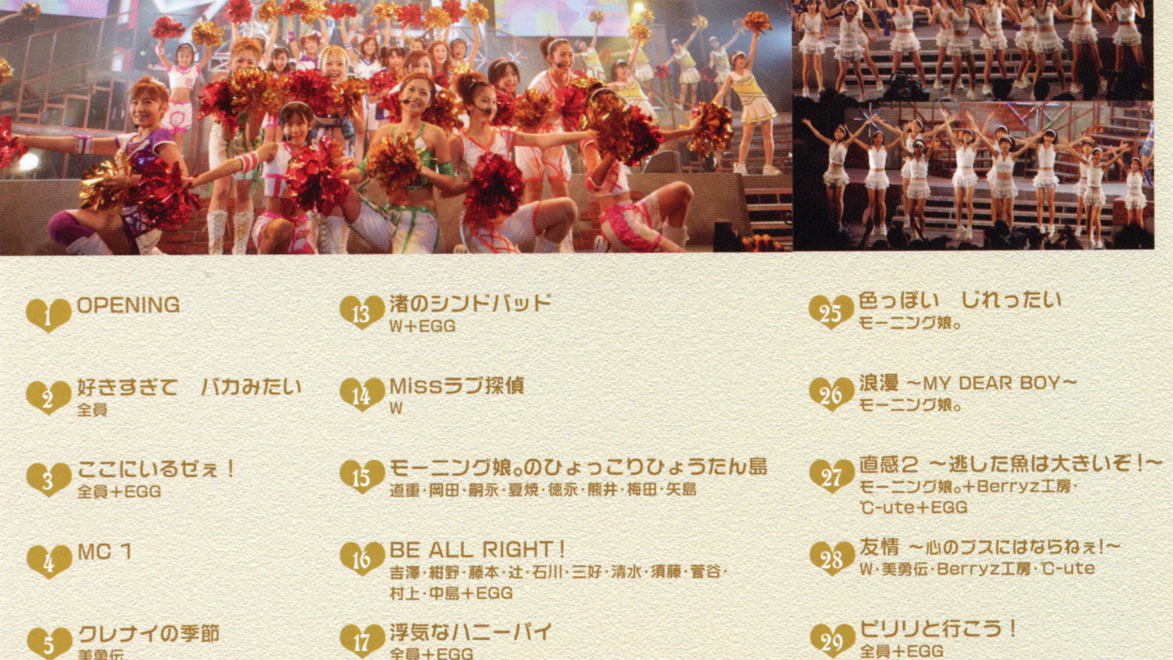 Backdrop for Hello! Project 2006 Winter ~Wonderful Hearts~