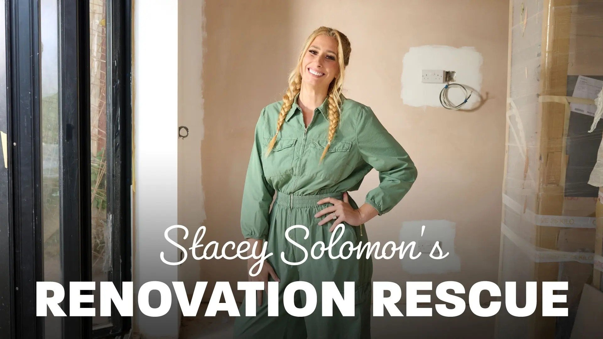 Backdrop for Stacey Solomon's Renovation Rescue