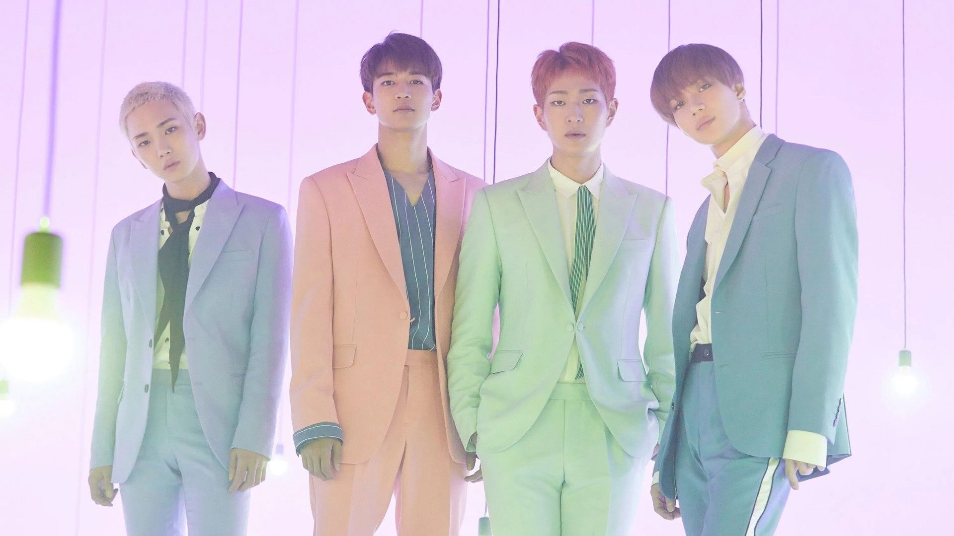 Backdrop for SHINee's BACK