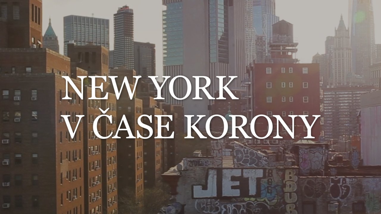 Backdrop for New York v čase korony