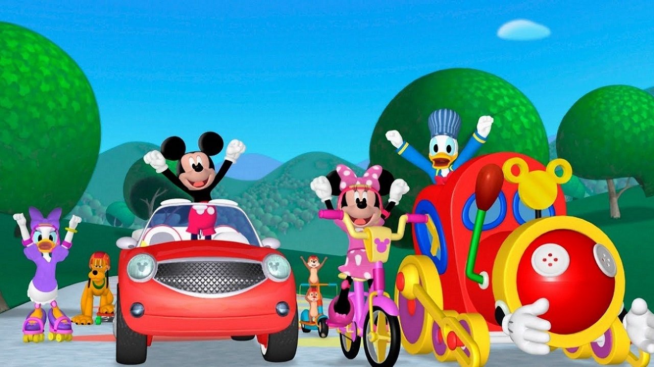 Backdrop for Mickey Mouse Clubhouse: Road Rally