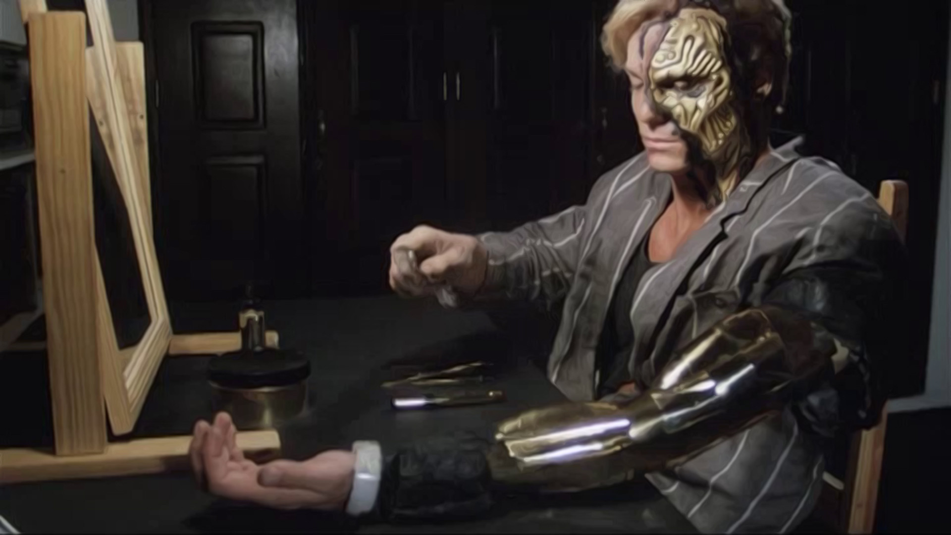 Backdrop for Cy-Warrior