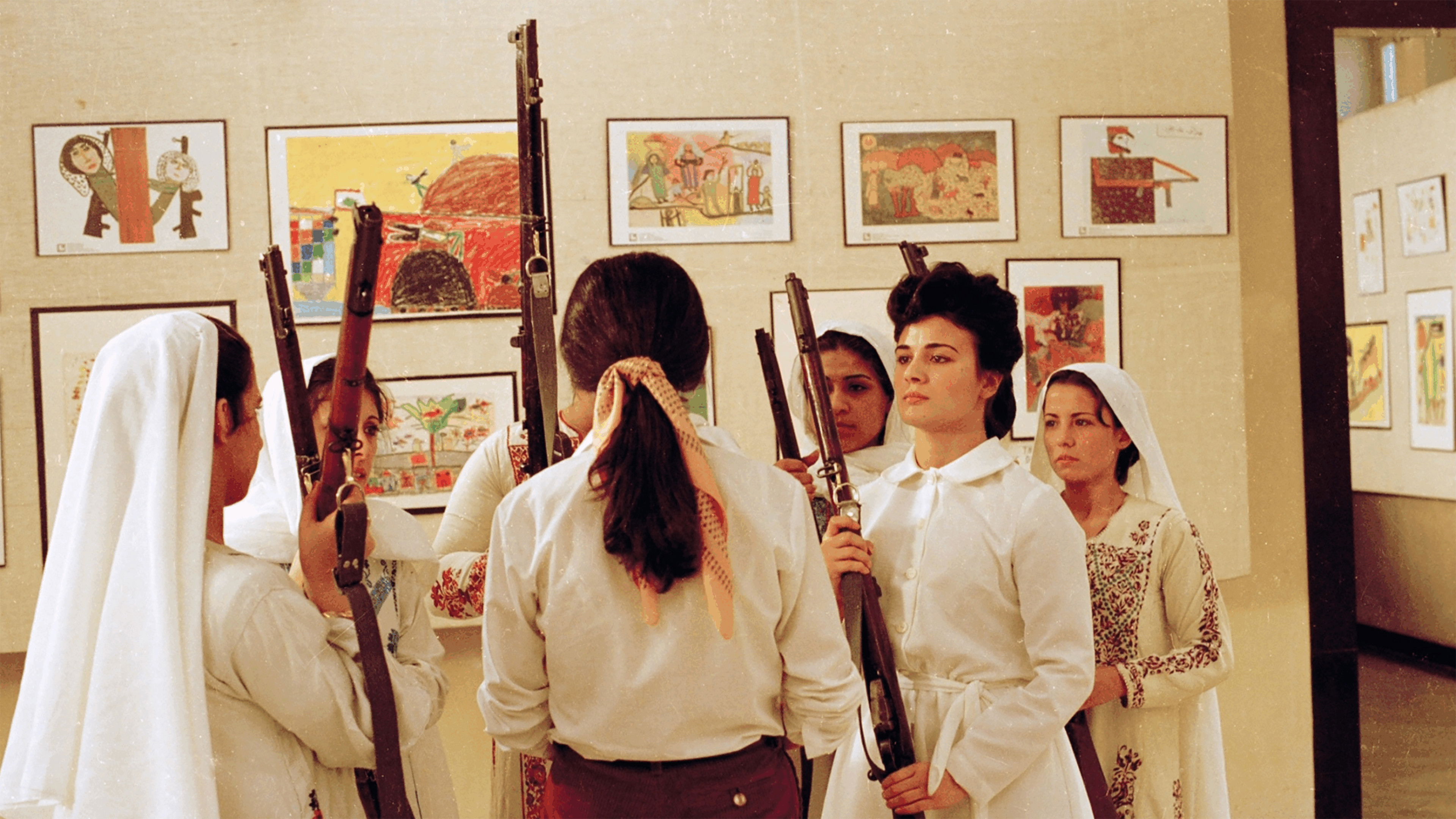 Backdrop for Leila and the Wolves