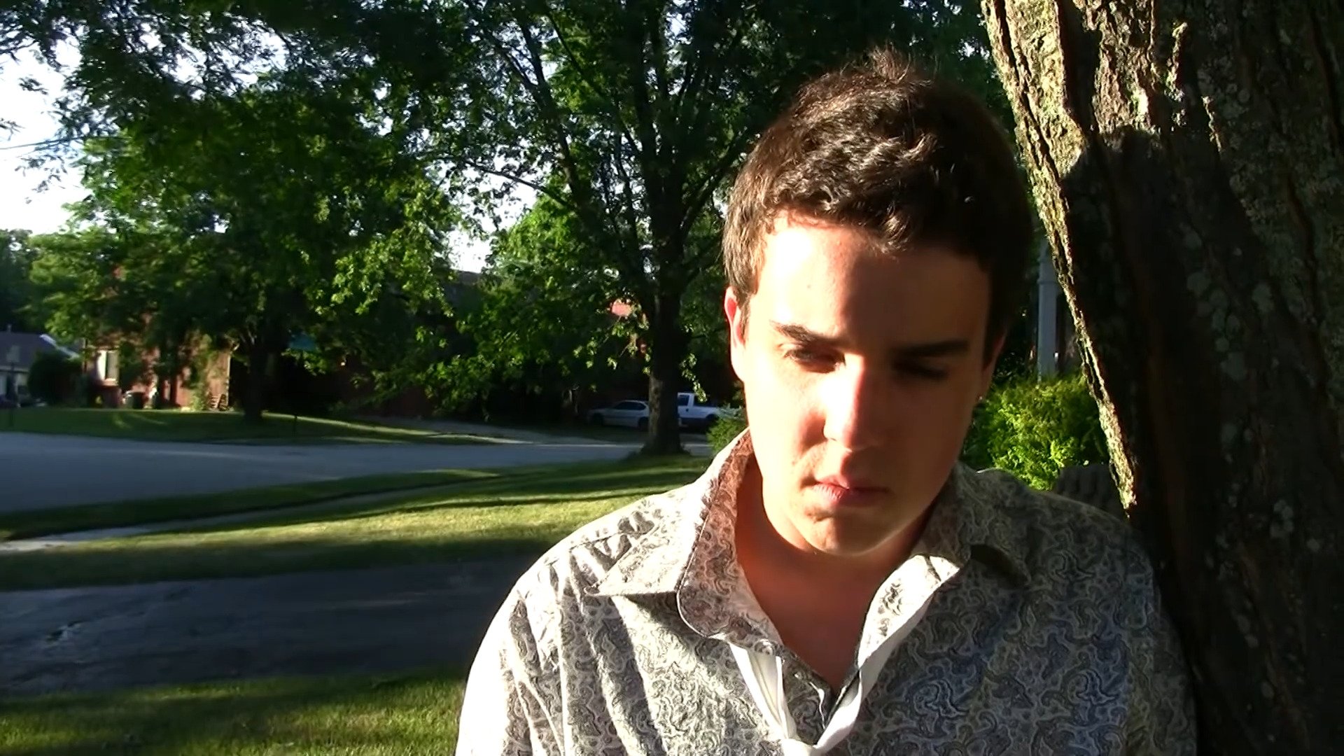 Backdrop for The Man Who Loved Flowers