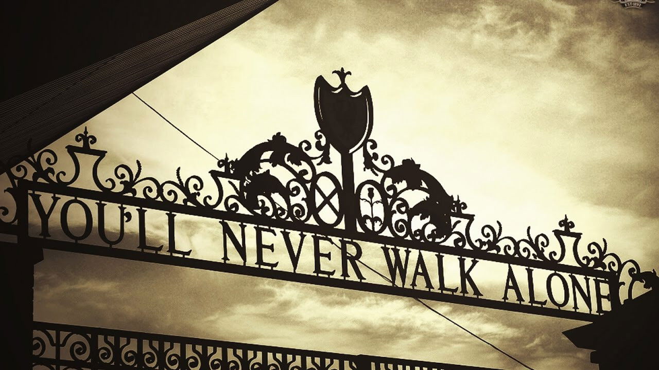 Backdrop for You'll Never Walk Alone