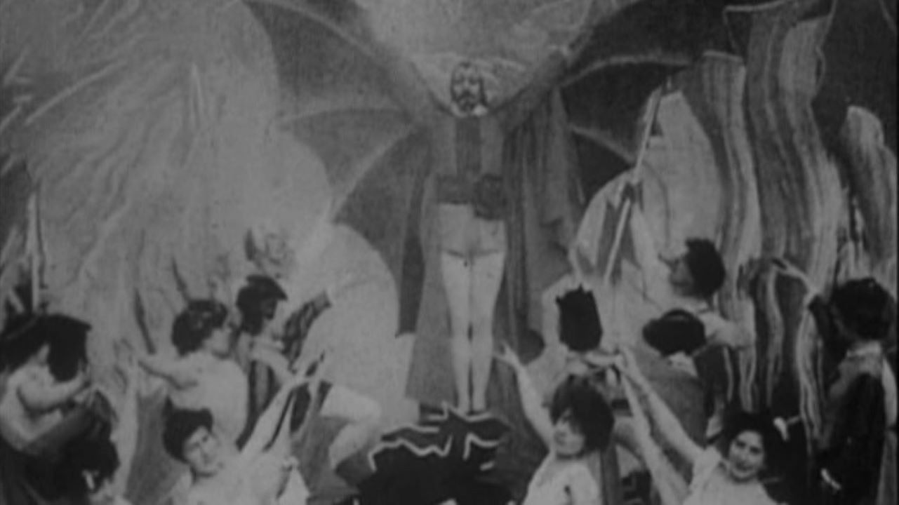 Backdrop for Faust in the Underworld