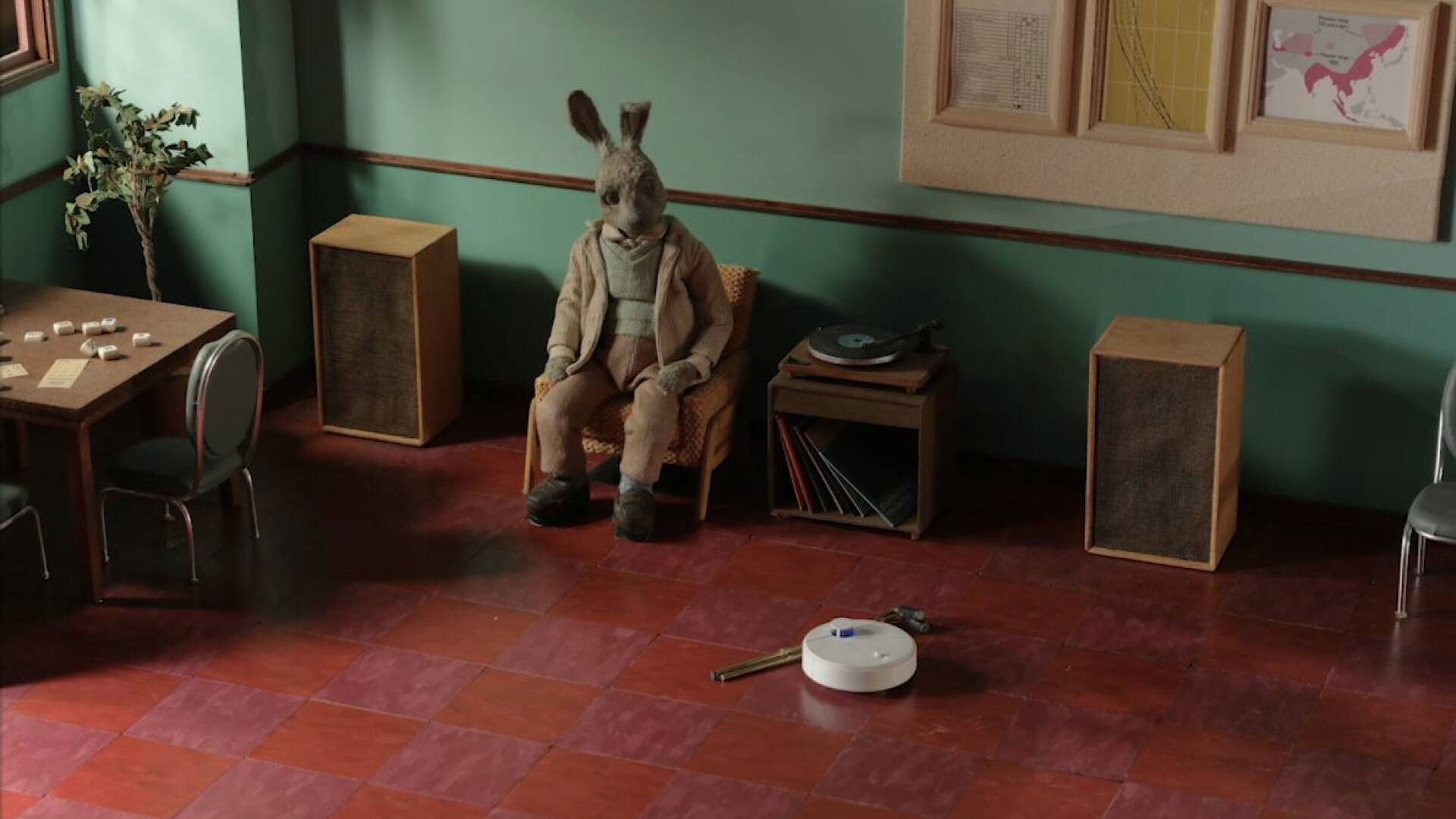 Backdrop for Tennis, Oranges