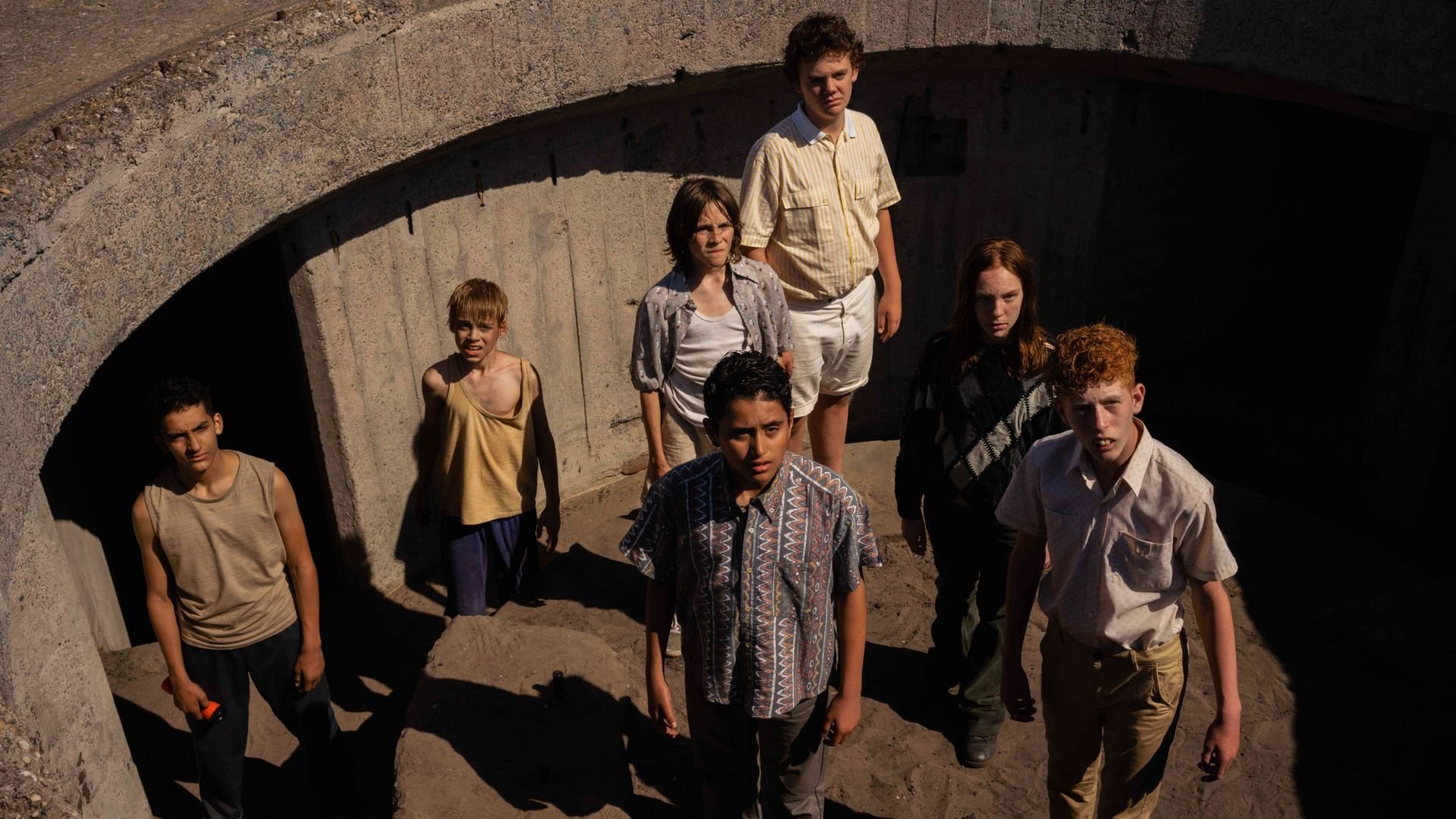 Backdrop for Zeven Kleine Criminelen