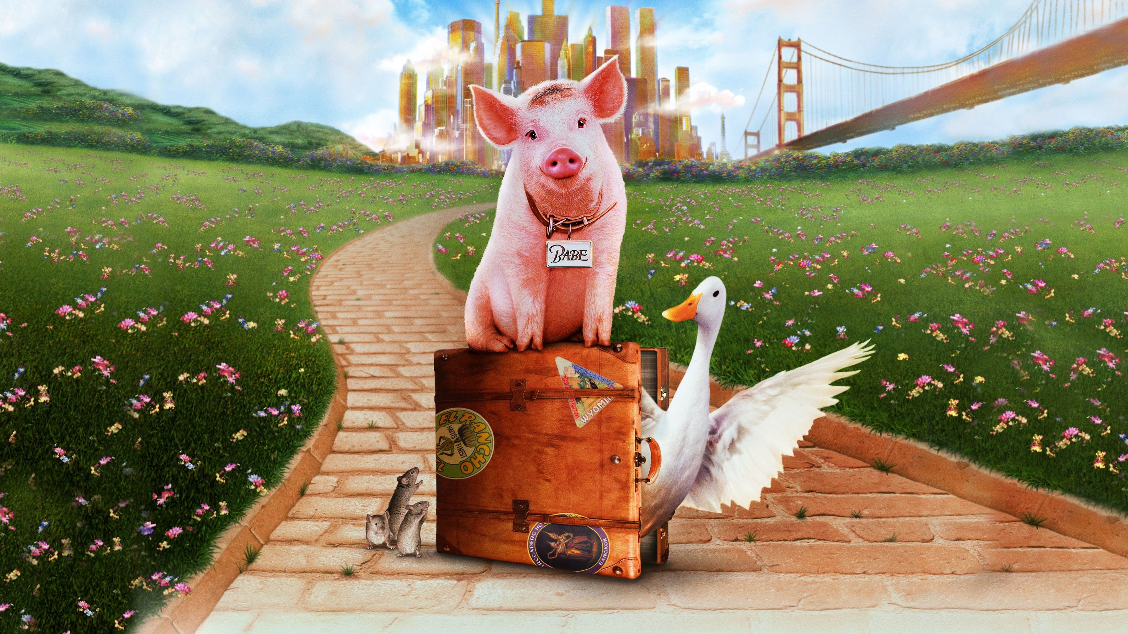 Backdrop for Babe: Pig in the City