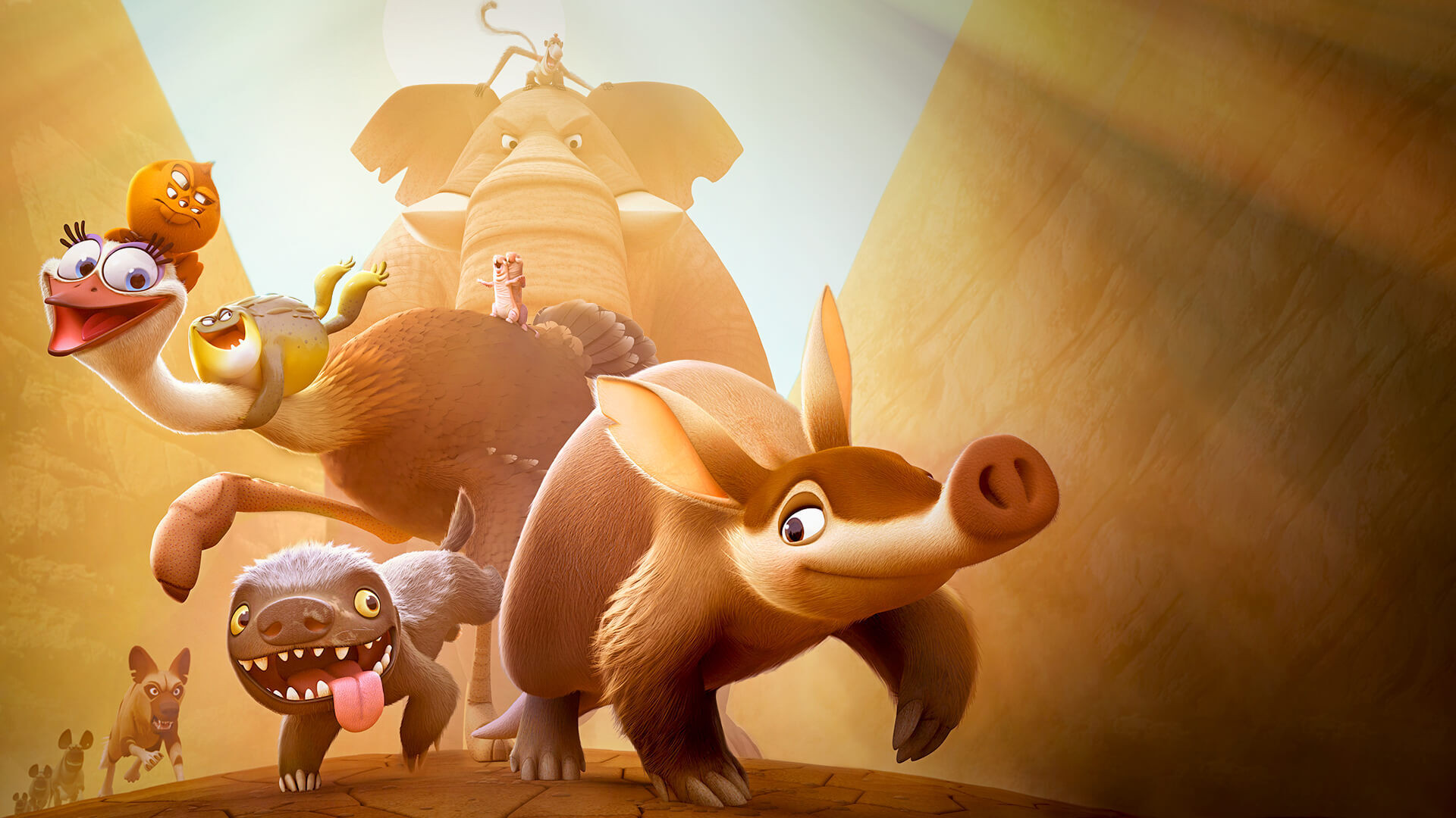 Backdrop for The Ark and the Aardvark