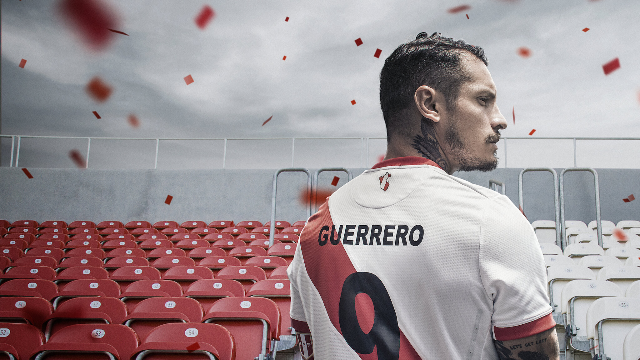 Backdrop for The Fight for Justice: Paolo Guerrero