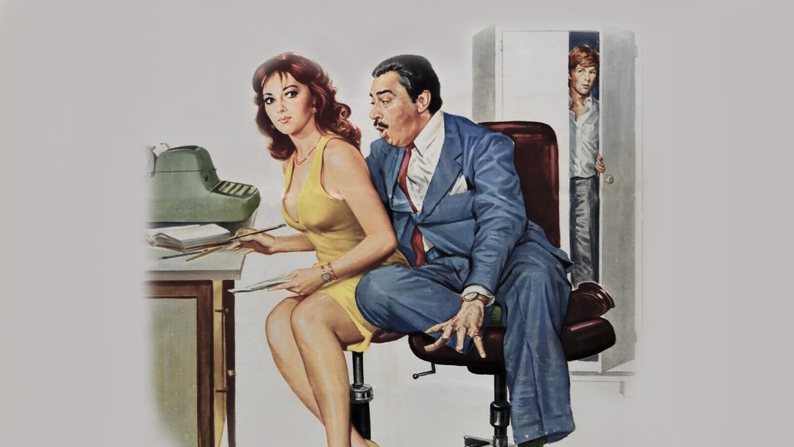 Backdrop for My Father's Private Secretary