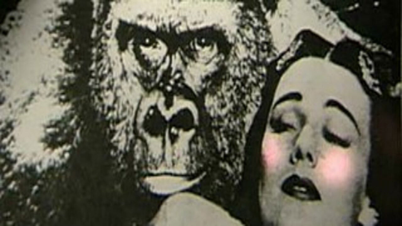 Backdrop for The Eiffel Tower, King Kong and the White Woman