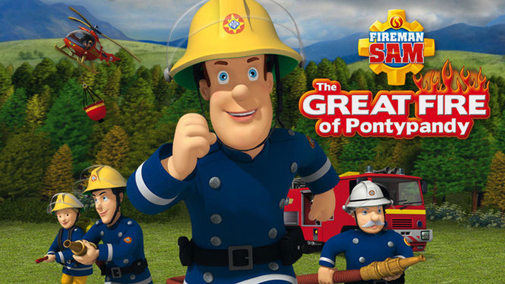Backdrop for Fireman Sam: The Great Fire of Pontypandy