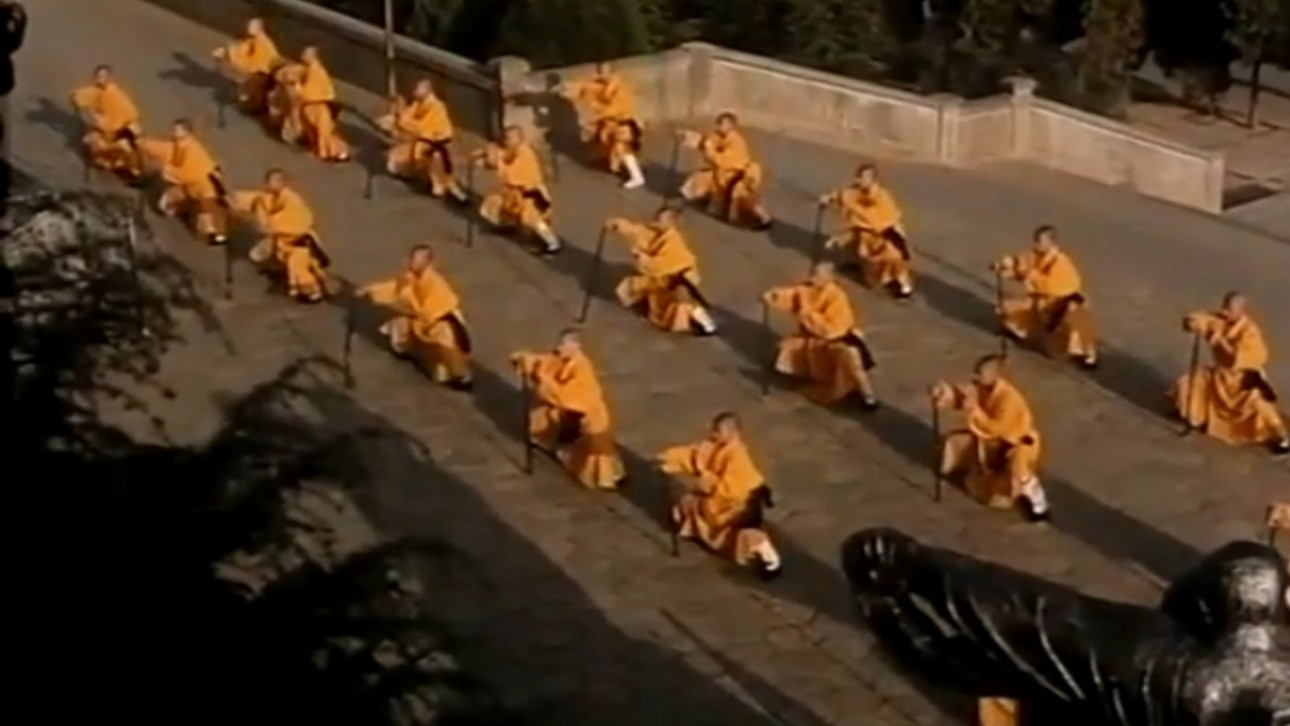 Backdrop for Shaolin Kung Fu