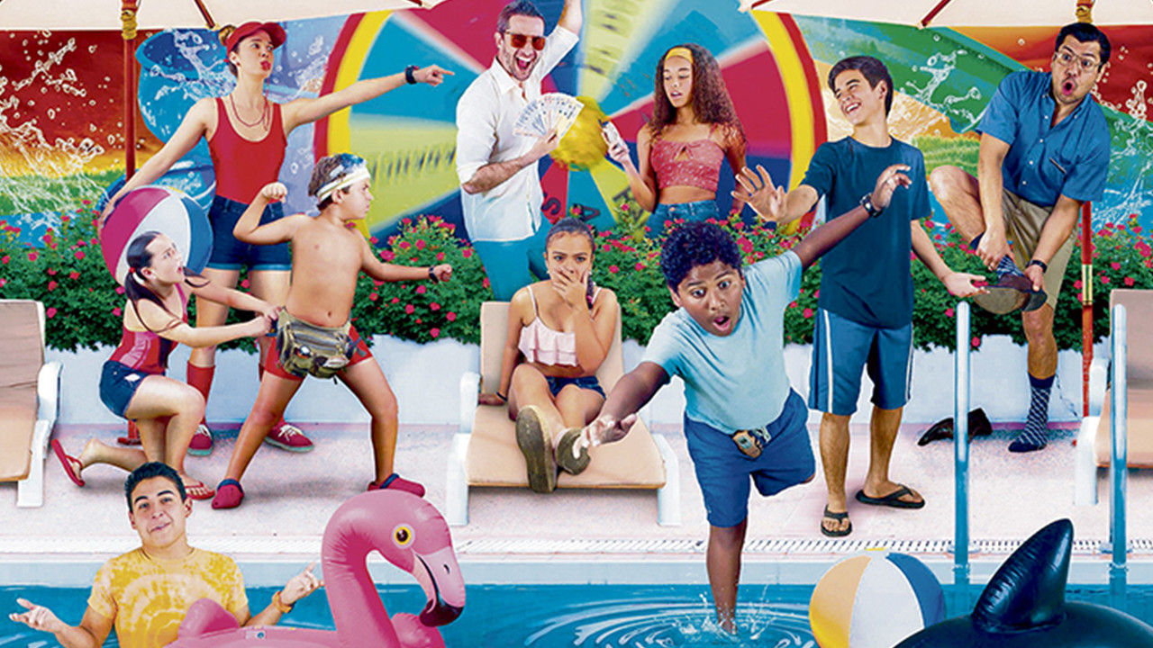 Backdrop for Paradise Hotel