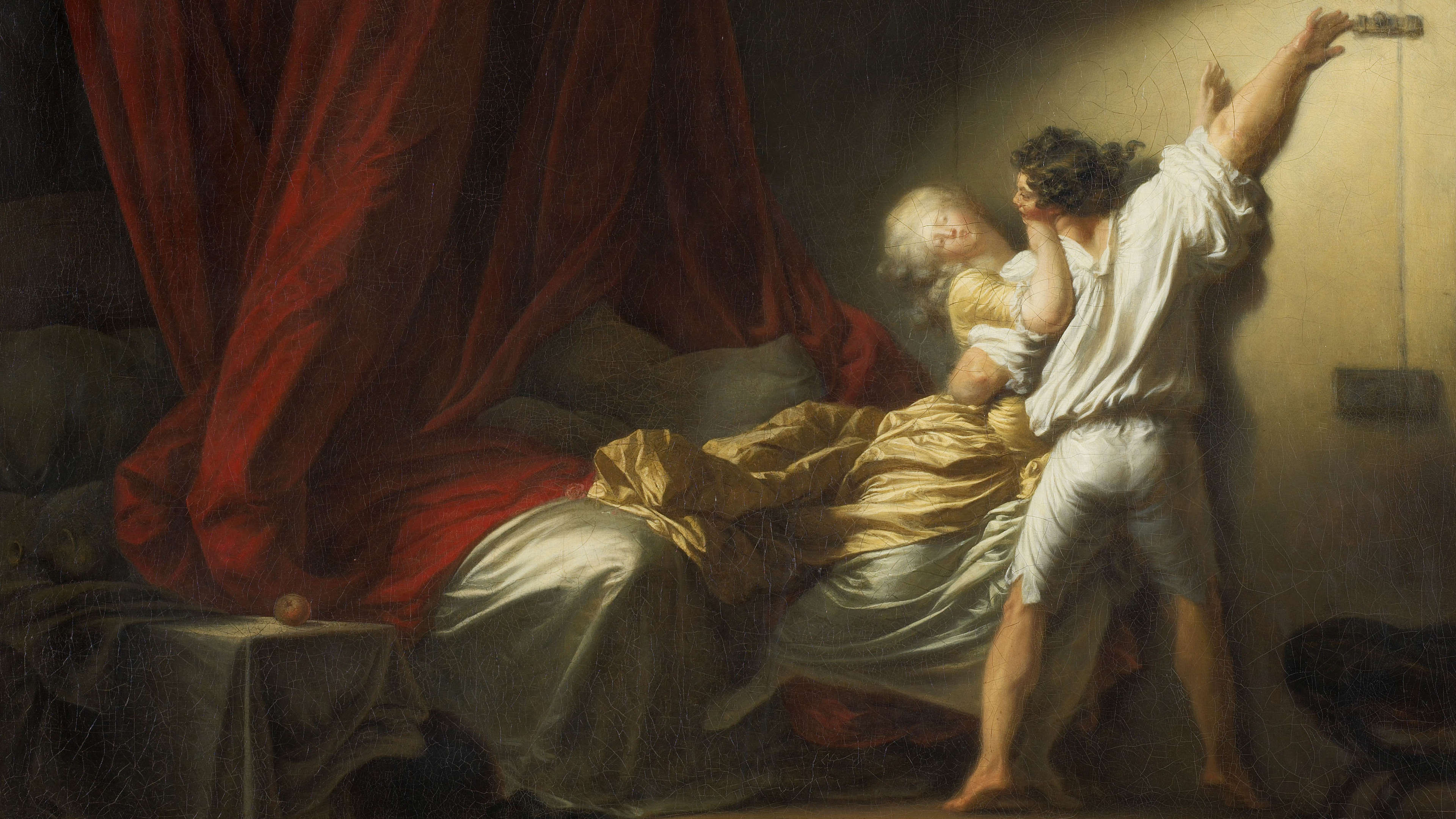 Backdrop for Fragonard: Lessons in Love