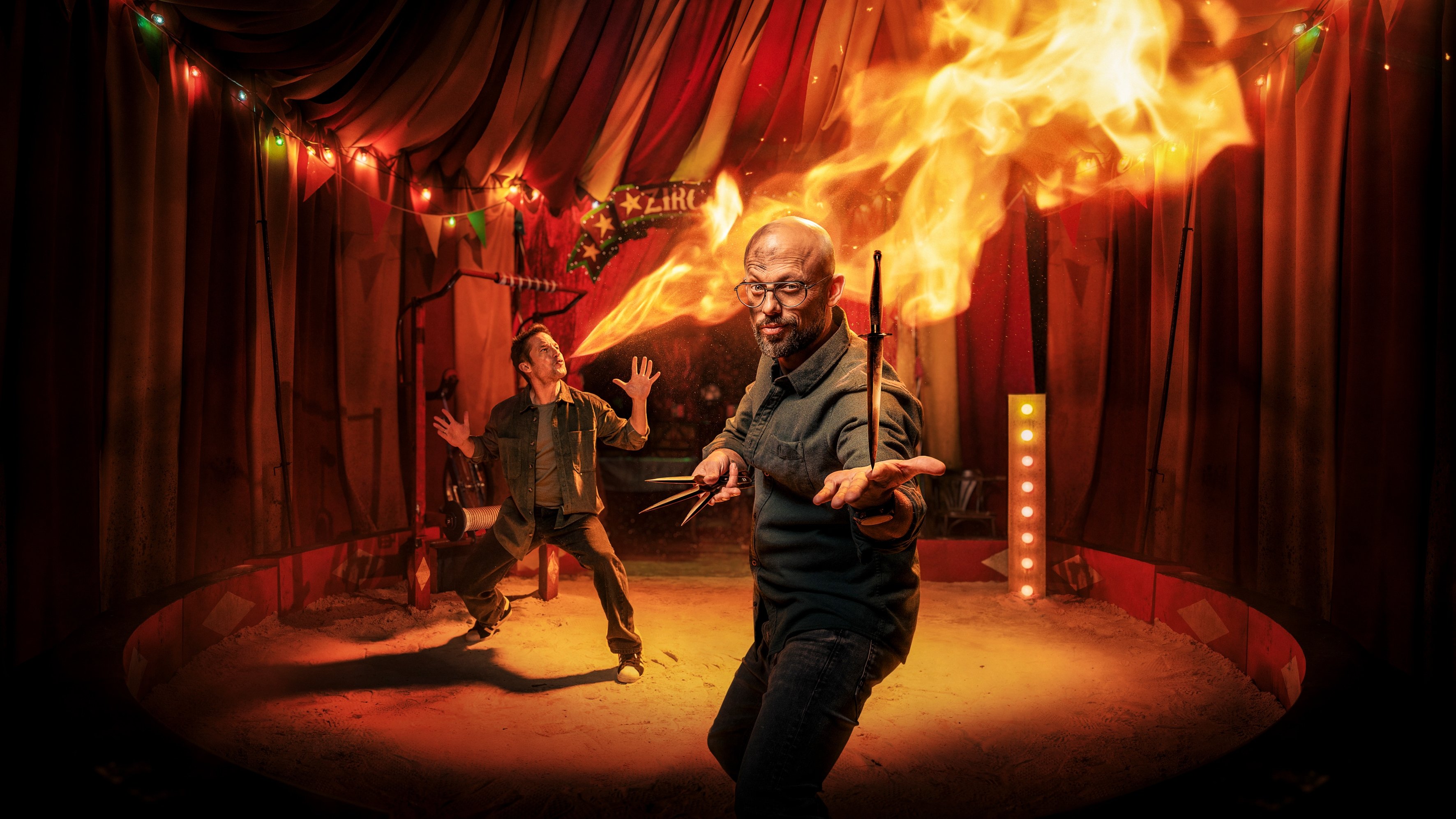 Backdrop for Code van Coppens